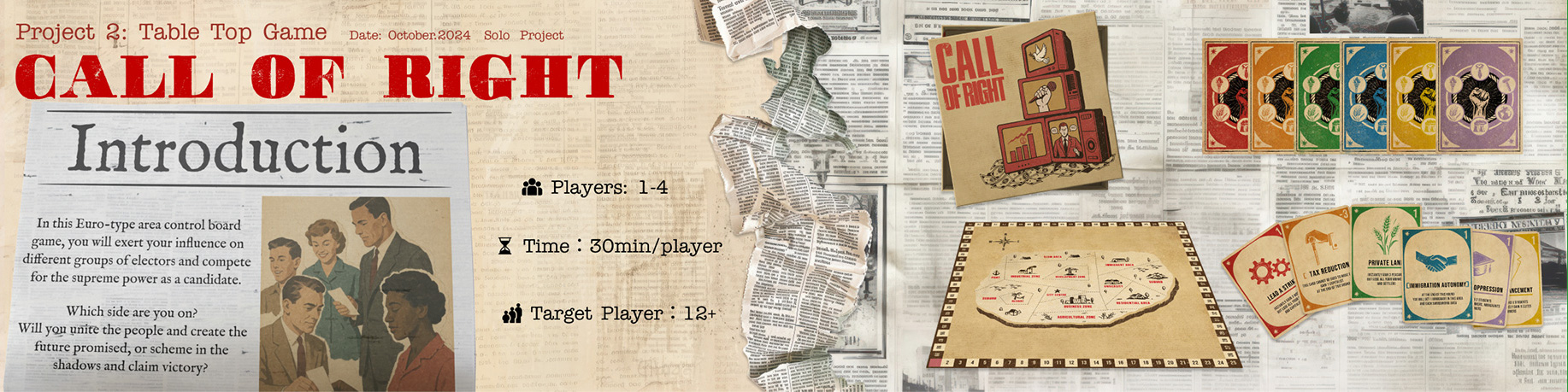 CALL OF RIGHT overview